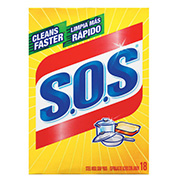 S.O.S. Steel Wool Soap Pads Pack18