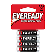 Aaa Eveready Battery Pk/4