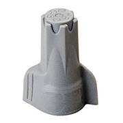 Gray Hex Wing Wire Nut Pk/50