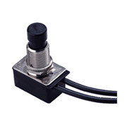 Canopy Push Switch On/Off Blk