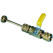 Valve Core Remover With Ball Valve