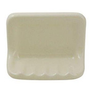 Ceramic Soap Dish White