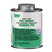 Pvc Cement Clear 4 Oz