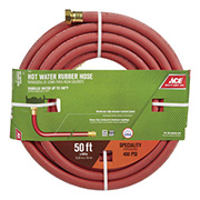5/8" X 50' Hot Water Rubber Hose