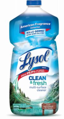 Lysol 64 Oz Lemon Cleaner