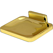 Soap Dish Pol Brass Exposed Scre