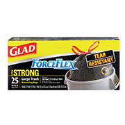 Force Flex 30 Gallon Can Liner Pack 25
