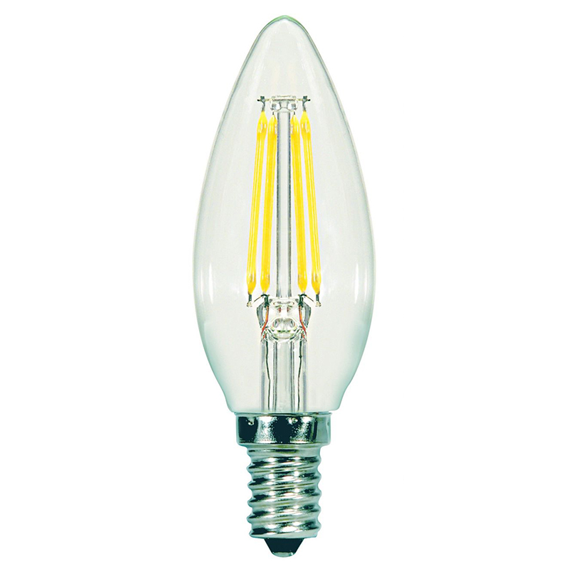 SATCO S9960 5.5Q CTC/LED/27K/CL/120V LED Light Bulb