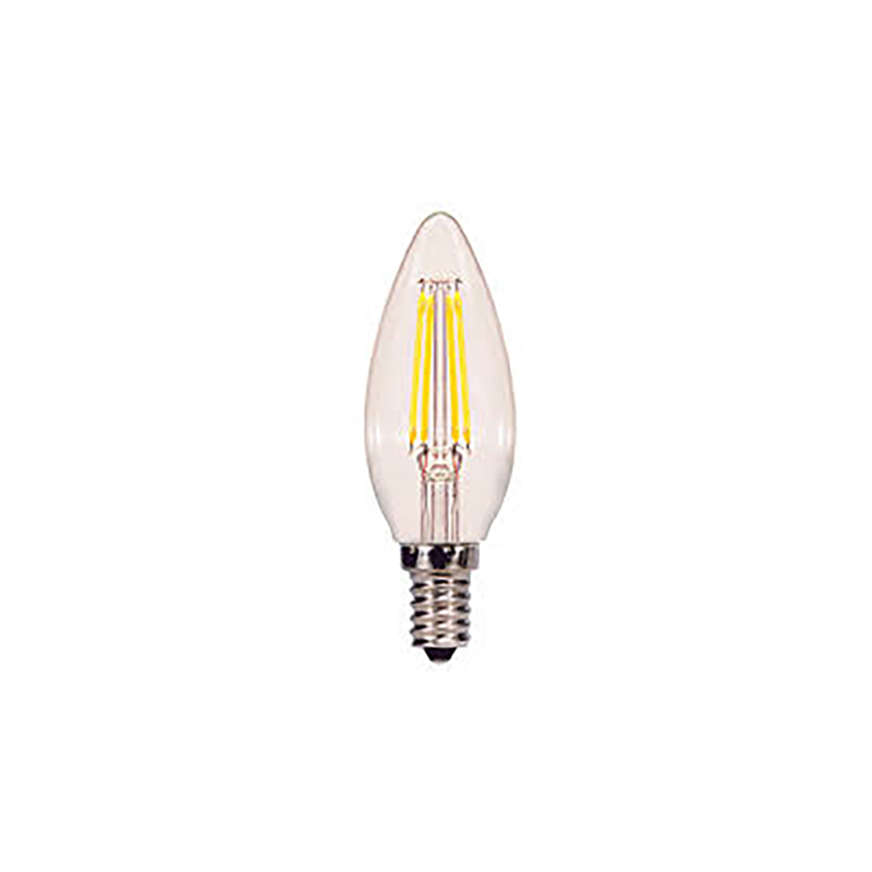 4.5 W LED Clear Candelabra Bulb 3 Pack