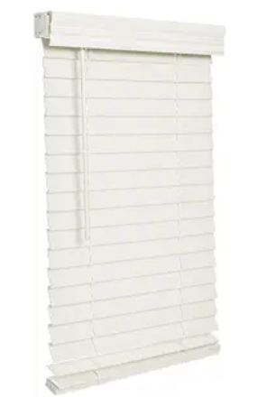 2" FAUX WOOD BLIND WHITE 48 X 60