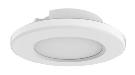 DISK LED COLOR SELECTABLE SURFACE MOUNT LIGHT FIXTURE WHITE