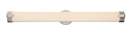 WALL SCONCE DOUBLE LOOP END 36" BRUSHED NICKEL