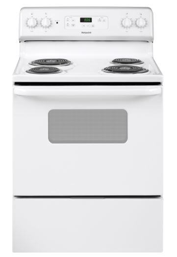 HOTPOINT ELECTRIC COIL TOP RANGE - WHITE