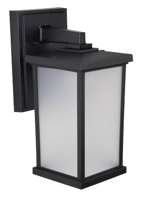 OUTDOOR BLACK WALL SCONCE LED 4000K