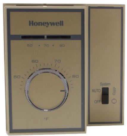 HONEYWELL FAN COIL LINE VOLTAGE THERMOSTAT