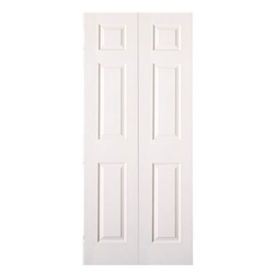 Primed 6 Panel Bifold Door