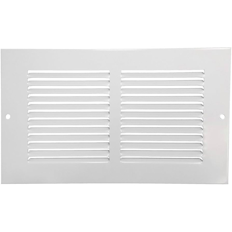 20" x 8" White Flat Return Air Grille