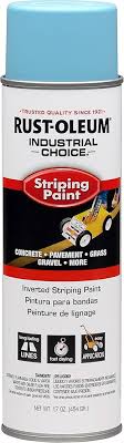 Blue Inverted Aerosol Spray Striping Paint - 17oz