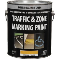 Yellow Traffic & Curb Latex Striping Paint - 1 Gallon