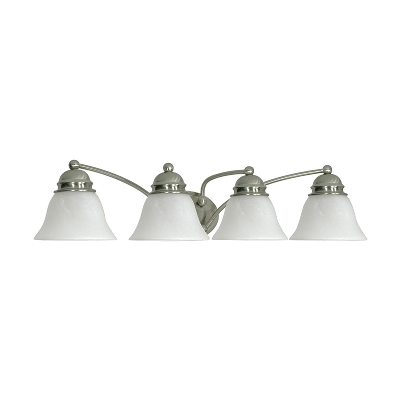 29" Empire 4 Bulb Vanity Fixture  - Satin Nickel