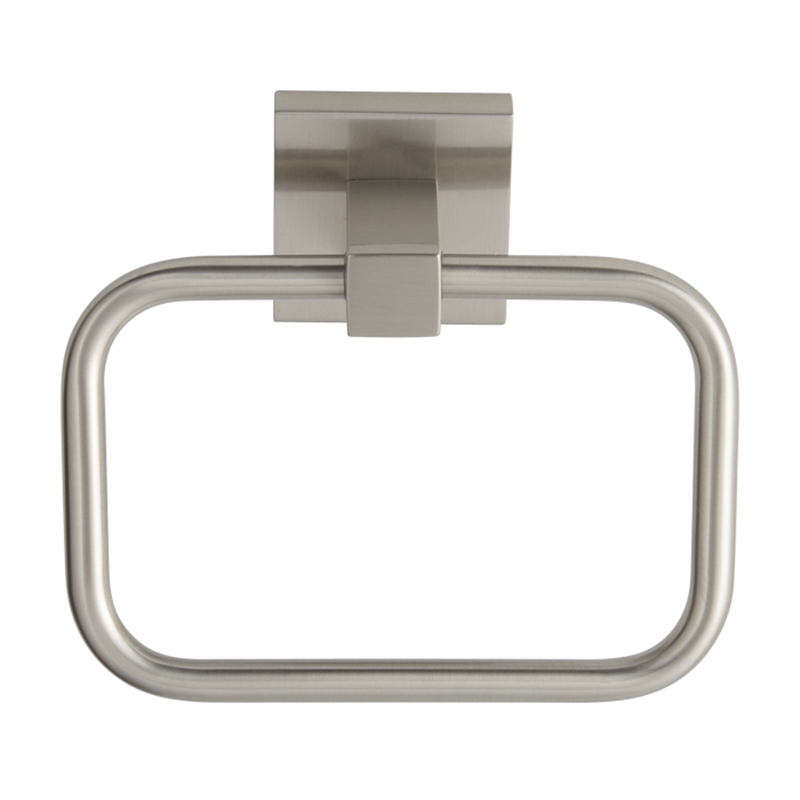 San Francisco Towel Ring - Satin Nickel
