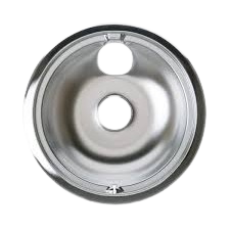 GE® and Hotpoint® Chrome Burner Bowls - 6" - SMP6DNGE - 6/Pack