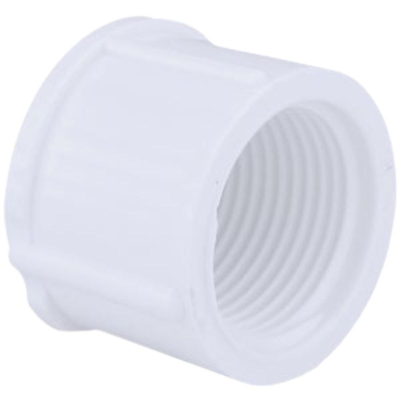 1" Schedule 40 PVC Threaded Cap