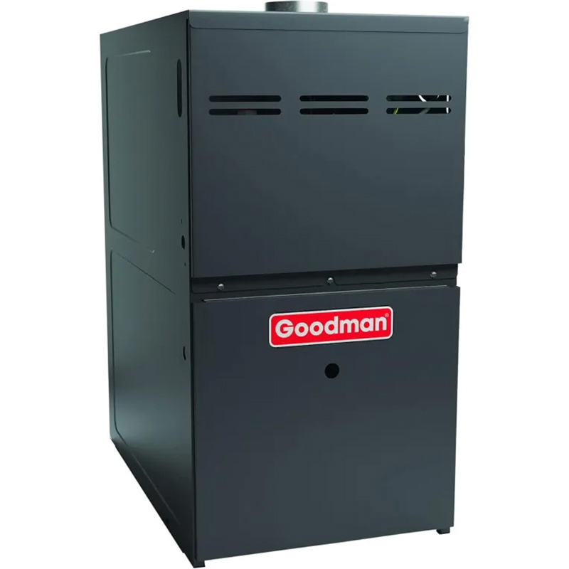 1.5 - 3.0 Ton Goodman® 80% Afue Multi-Speed - Single Stage - Upflow/Horizontal Gas Furnace - 40K BTU