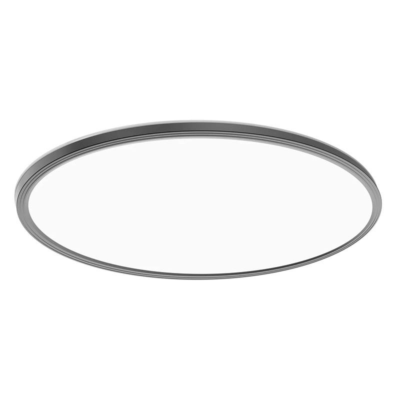 32" LED 50 Watt 6-way Selectable Oval Interchangeable Ring Ceiling Fixture - Satin Nickel or Matte Black