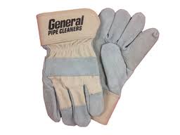 Sewer Machine Gloves Leather