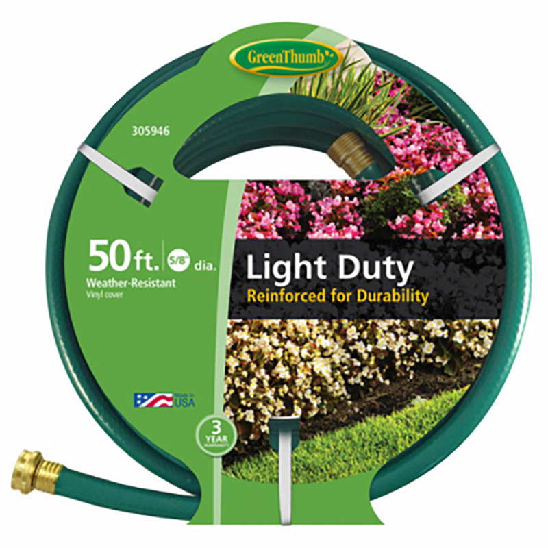 5/8" X 50' Light Duty Water Hose