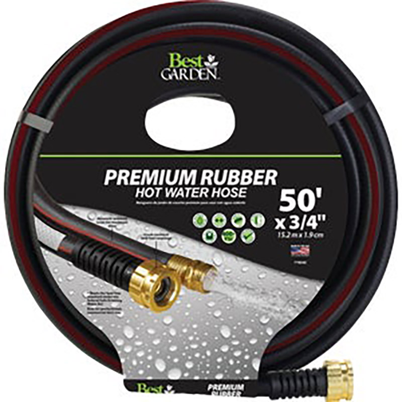 3/4" X 50' Hot Water Rubber Hose