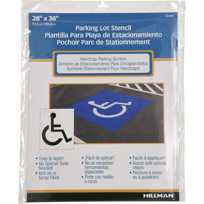 Handi Cap Stencil