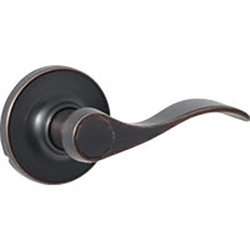 Deco Lever Passage Knob Bronze