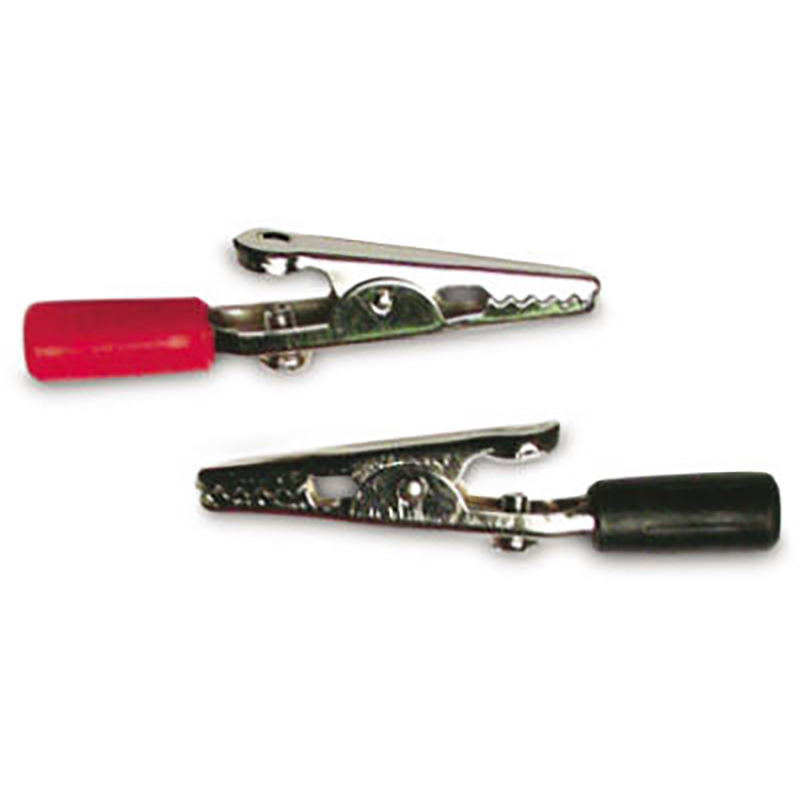 20Amp Insulat Alligator Clip Pk2