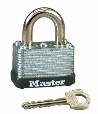 1-1/2" Laminated Steel Padlock