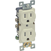 Wall Duplex Receptacle Ivory