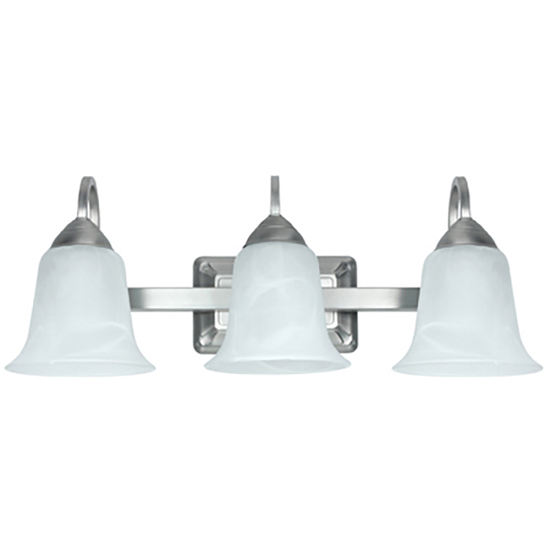 3Lt Led Vanity Fixture Satin Nickel