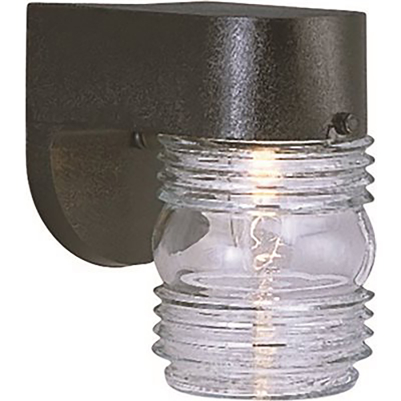 Black Jelly Jar Fixture Poly