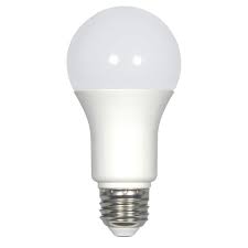 9.8 Watt A19 LED 2700K - 60 Watt Equiv - Dimmable - Frost Warm White Light Bulb