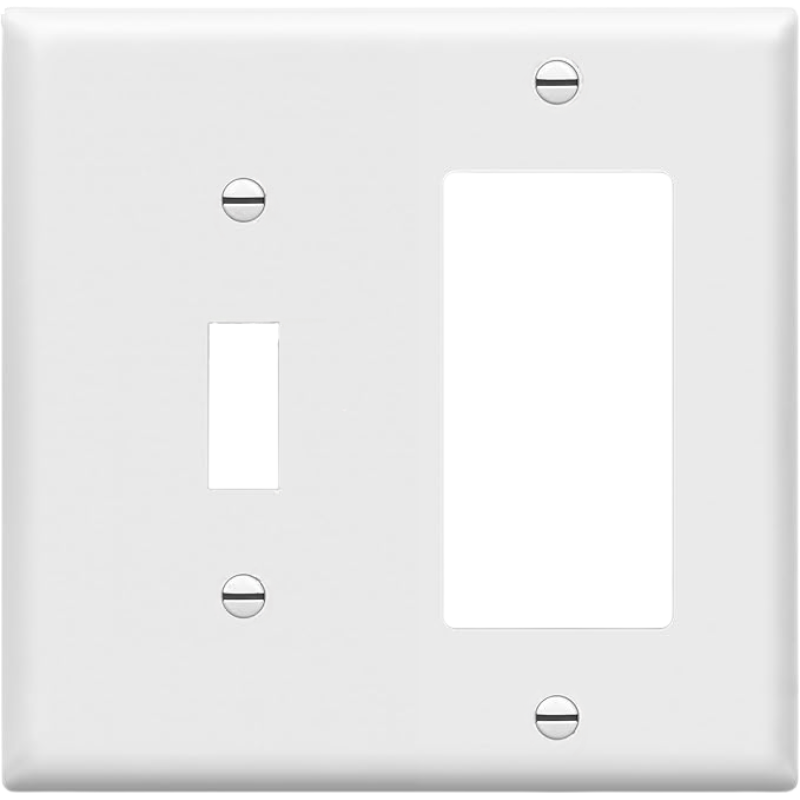 Sngl/Decorative Switch Plate Ivr