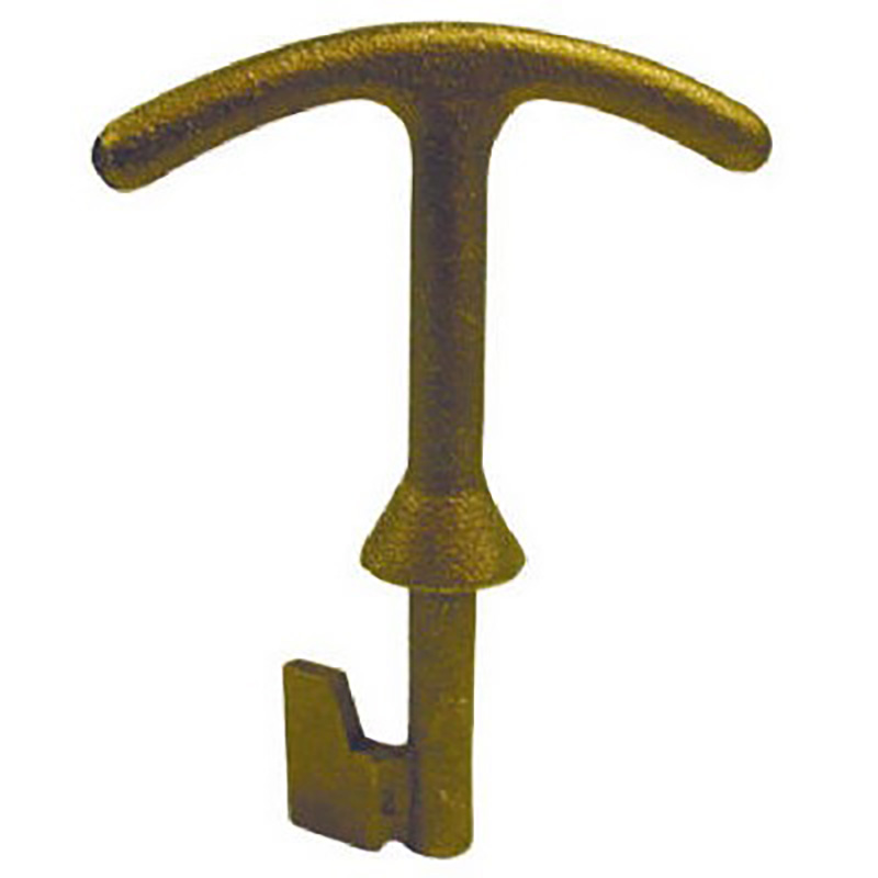 Bronze Water Meter Box Lid Key
