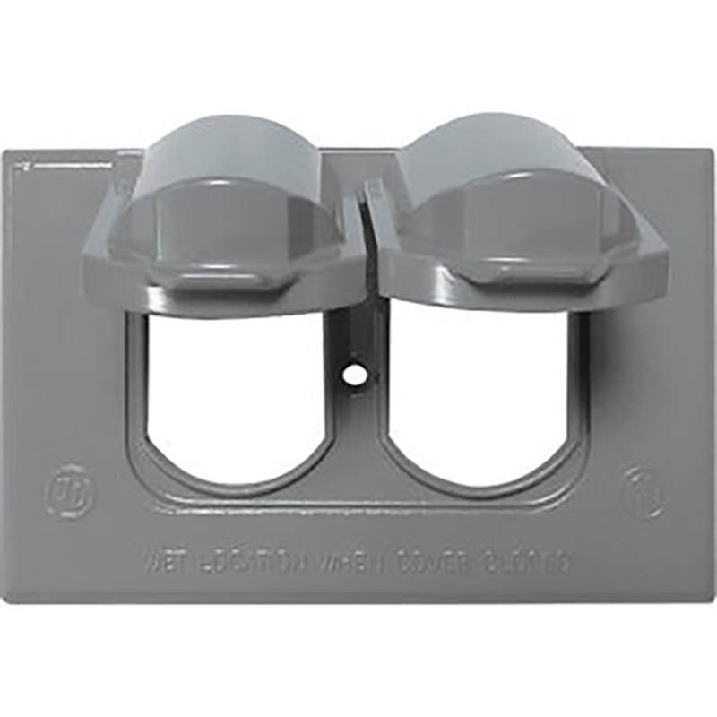 One Gang Weatherproof Plug Cover