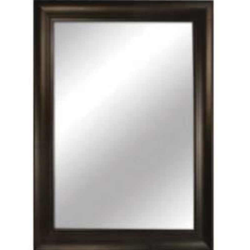 40-1/2" x 34-1/2" Framed Mirror - Espresso