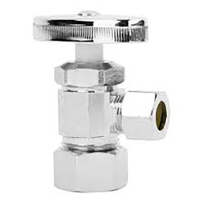 5/8"Comp X 3/8"Comp Angle Stop