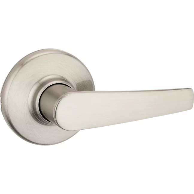 Kwikset 200DL Delta Passage Lever - Satin Nickel