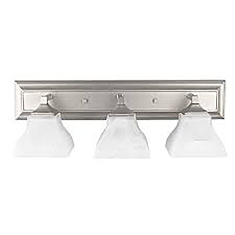 24" 3 Bulb Vanity Fixture - Satin Nickel