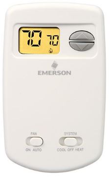 White Rodgers Vertical Non-Programmable Thermostat