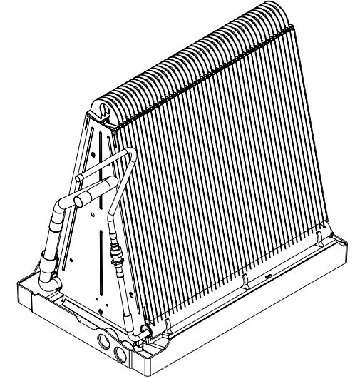 Nordyne Indoor Uncased Multi-Positional Coil - 5 Ton