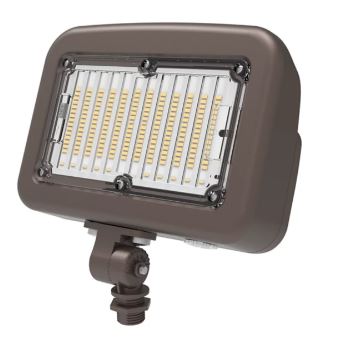 LED Security Flood Light- Dark Bronze